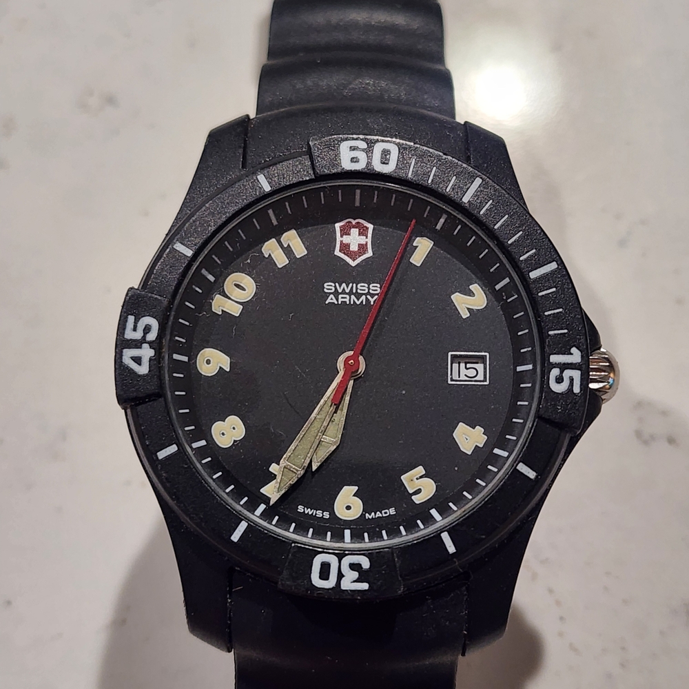 Swiss Army Black Men's Watch